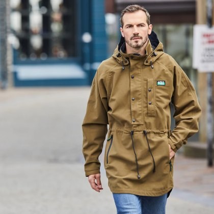 Ridgeline Mens Monsoon Classic Smock - Teak