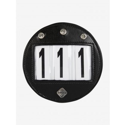 LeMieux Bridle Number Holder - Diamante Black LeMieux Bridle Number Holder - Diamante Black
