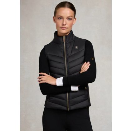 Holland Cooper Hybrid Equestrian Gilet - Black Holland Cooper Hybrid Equestrian Gilet - Black