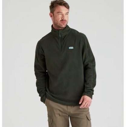 Ridgeline Mens Narvik Fleece - Deep Forest Ridgeline Mens Narvik Fleece - Deep Forest