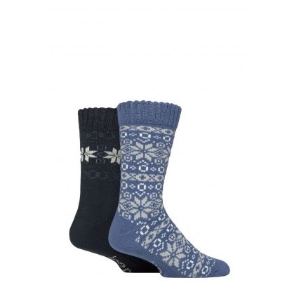 Platinum Agencies Ltd Jeep Mens Fairisle Thermal Socks Platinum Agencies Ltd Jeep Mens Fairisle Thermal Socks