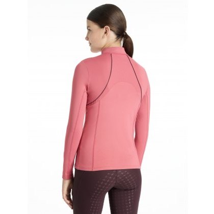 LeMieux Young Rider Mia Mesh Base Layer - Cranberry LeMieux Young Rider Mia Mesh Base Layer - Cranberry