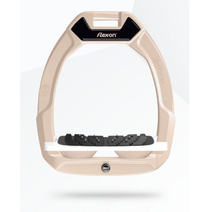 Flex-on Safe-On Stirrups - Milkshake/White/Milkshake