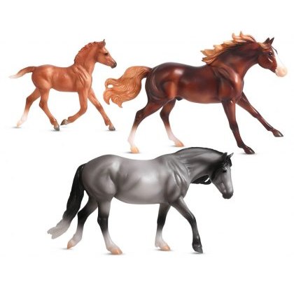 Breyer Playful Pony Horse Family