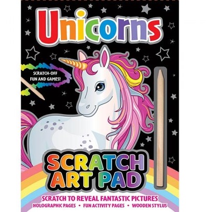 Jenkinsons Scratch Art Pad - Unicorns Jenkinsons Scratch Art Pad - Unicorns