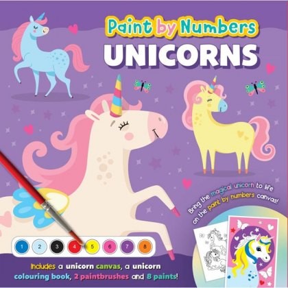 Jenkinsons Unicorn Paint by Numbers Activity Kit Jenkinsons Unicorn Paint by Numbers Activity Kit