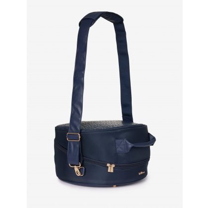 LeMieux Luxe Hat Box - Navy LeMieux Luxe Hat Box - Navy