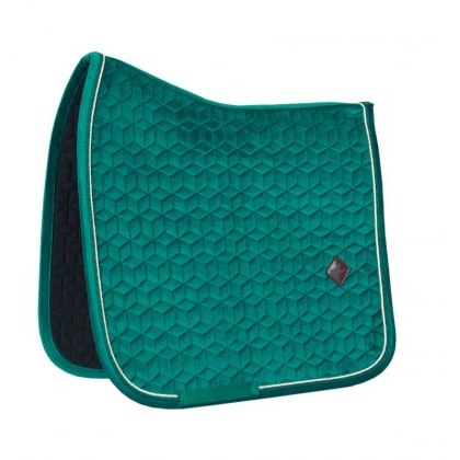 Kentucky Velvet Dresage Pad - Dark Green Kentucky Velvet Dresage Pad - Dark Green