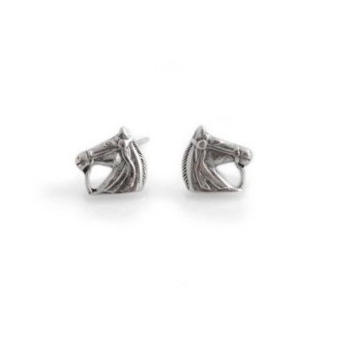 HiHo Silver Sterling Silver Horse Stud Earrings HiHo Silver Sterling Silver Horse Stud Earrings
