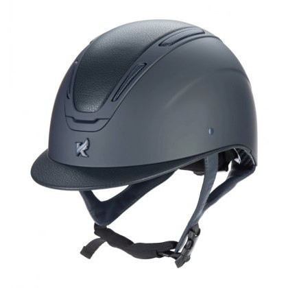 Shires Karben Amity LTHR Riding Hat - Navy Shires Karben Amity LTHR Riding Hat - Navy
