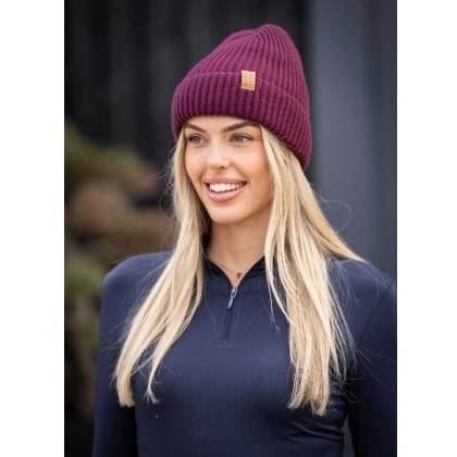Woof Wear Ribbed Beanie - Plum Woof Wear Ribbed Beanie - Plum