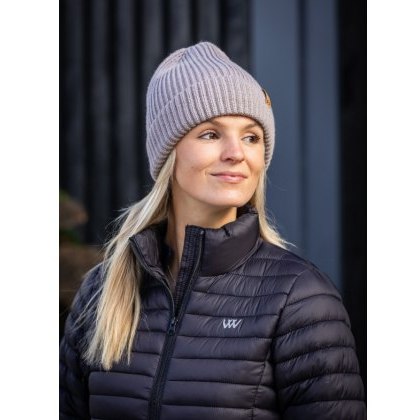 Woof Wear Ribbed Beanie - Stone Woof Wear Ribbed Beanie - Stone
