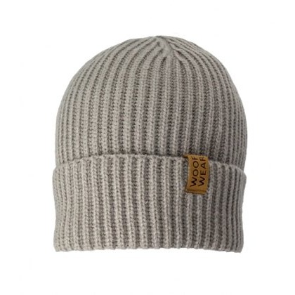 Woof Wear Ribbed Beanie - Stone Woof Wear Ribbed Beanie - Stone