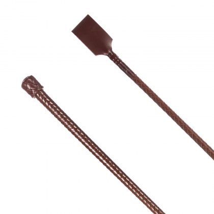 Country Direct Plaited Leather Riding Whip
