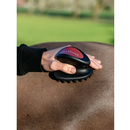 LeMieux Massage Brush - Black LeMieux Massage Brush - Black