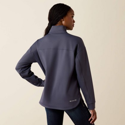 Ariat Breeze Logo 1/2 Zip Sweatshirt - Ombre Blue Ariat Breeze Logo 1/2 Zip Sweatshirt - Ombre Blue