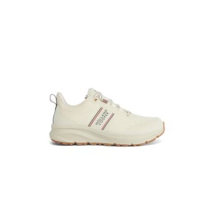Holland Cooper Burghley Waterproof Trainer - Ecru Holland Cooper Burghley Waterproof Trainer - Ecru