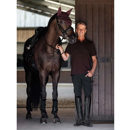 LeMieux Men's Classique Polo Shirt - Damson LeMieux Men's Classique Polo Shirt - Damson