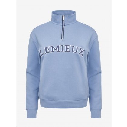 LeMieux Kelsie Quarter Neck Sweat - Powder Blue LeMieux Kelsie Quarter Neck Sweat - Powder Blue