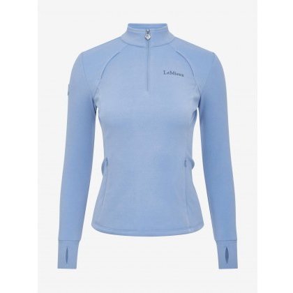 LeMieux Frances Quarter Zip Fleece - Powder Blue LeMieux Frances Quarter Zip Fleece - Powder Blue