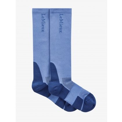 LeMieux Performance Socks - Powder Blue LeMieux Performance Socks - Powder Blue