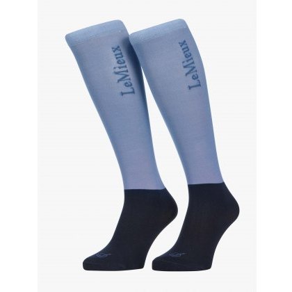 LeMieux Competition Socks (2 Pack) - Powder Blue LeMieux Competition Socks (2 Pack) - Powder Blue