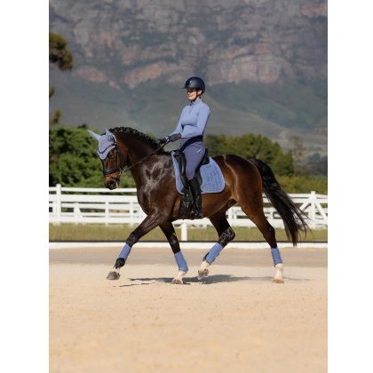 LeMieux Suede Dressage Square - Powder Blue LeMieux Suede Dressage Square - Powder Blue