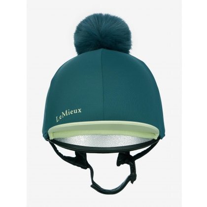 LeMieux Classique Pom Hat Silk - Jungle LeMieux Classique Pom Hat Silk - Jungle