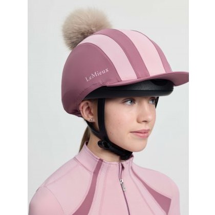 LeMieux Tempo Pom Hat Silk - Mallow LeMieux Tempo Pom Hat Silk - Mallow