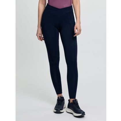 LeMieux Simone Cross Over Half Seat Pull On - Navy LeMieux Simone Cross Over Half Seat Pull On - Navy