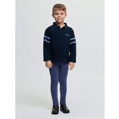 LeMieux Mini Robbie Rugby Shirt - Navy LeMieux Mini Robbie Rugby Shirt - Navy