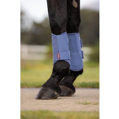 LeMieux Arika Mesh Brushing Boots - Powder Blue LeMieux Arika Mesh Brushing Boots - Powder Blue