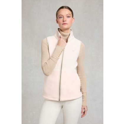 Holland Cooper Country Fleece Gilet - Palest Pink Holland Cooper Country Fleece Gilet - Palest Pink