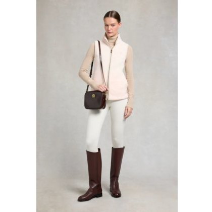 Holland Cooper Country Fleece Gilet - Palest Pink Holland Cooper Country Fleece Gilet - Palest Pink