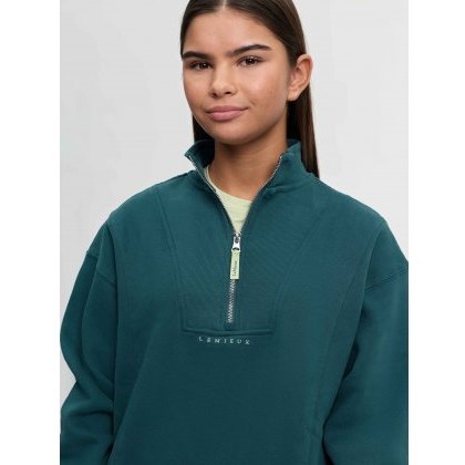 LeMieux Young Rider Vianne 1/4 Zip - Jungle LeMieux Young Rider Vianne 1/4 Zip - Jungle
