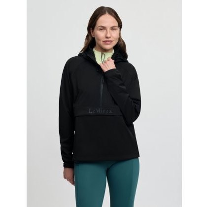 LeMieux Perri Half Zip Waterproof Jacket - Black LeMieux Perri Half Zip Waterproof Jacket - Black