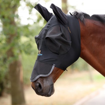 Shires FlyGuard Pro Stretch Fly Mask with Nose Shires FlyGuard Pro Stretch Fly Mask with Nose