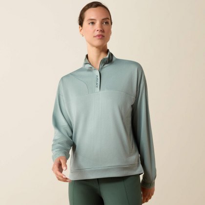 Ariat Breathe 1/2 Zip Sweatshirt - Chinois Green Ariat Breathe 1/2 Zip Sweatshirt - Chinois Green