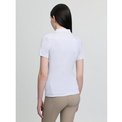 LeMieux Junior Short Sleeve Primrose Show Shirt - White LeMieux Junior Short Sleeve Primrose Show Shirt - White