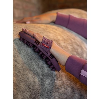 LeMieux Flexi Massage Brush - Powder Blue