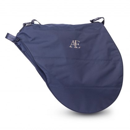 Shires Aubrion Equestrian Saddle Bag - Navy Shires Aubrion Equestrian Saddle Bag - Navy
