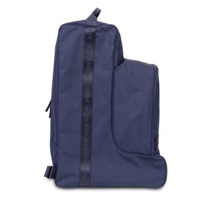 Shires Aubrion Equestrian Hat, Whip & Boot Bag - Navy Shires Aubrion Equestrian Hat, Whip & Boot Bag - Navy