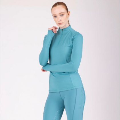 Shires Aubrion React Long Sleeve Base Layer - Haze