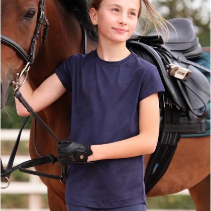 Shires Aubrion React Tech T-Shirt - Young Rider Shires Aubrion React Tech T-Shirt - Young Rider