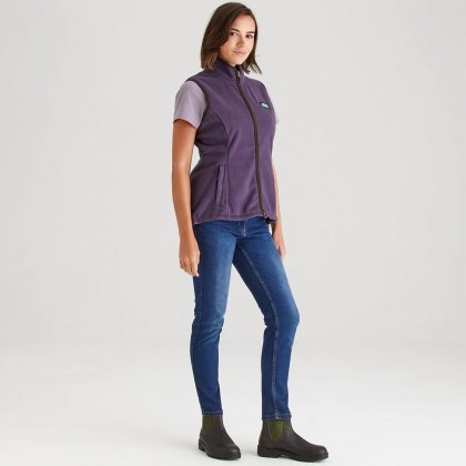 Ridgeline Womens Kodiak Fleece Gilet - Nightshade Ridgeline Womens Kodiak Fleece Gilet - Nightshade