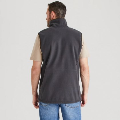 Ridgeline Mens Kodiak Fleece Gilet - Shale