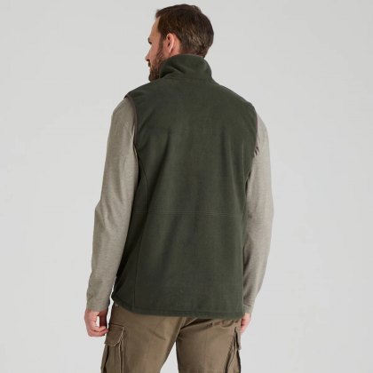 Ridgeline Mens Kodiak Fleece Gilet - Deep Forest