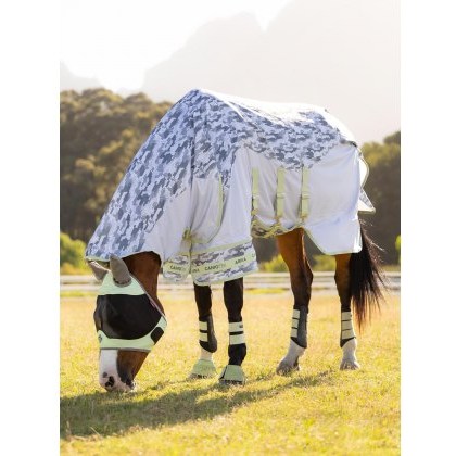LeMieux Arika Camo-Tek Fly Rug - Macaron LeMieux Arika Camo-Tek Fly Rug - Macaron