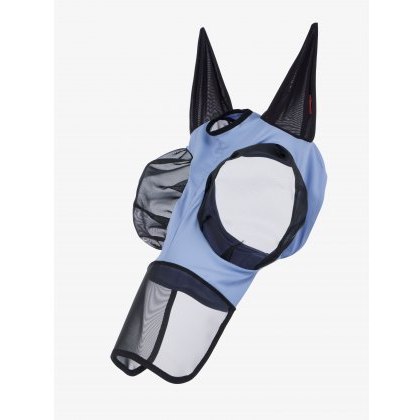 LeMieux Bug Relief Full Fly Mask - Powder Blue LeMieux Bug Relief Full Fly Mask - Powder Blue