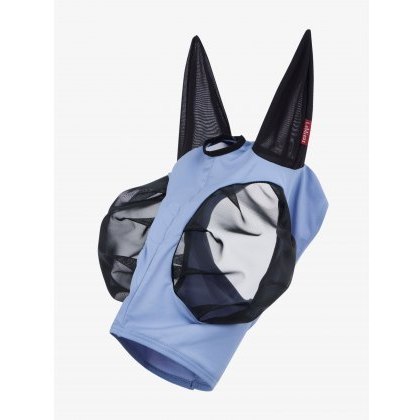 LeMieux Bug Relief Half Fly Mask - Powder Blue LeMieux Bug Relief Half Fly Mask - Powder Blue